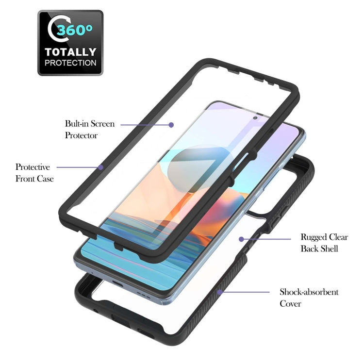For Xiaomi Redmi Note 10 Pro Starry Sky Full Body Hybrid Shockproof Phone Case
