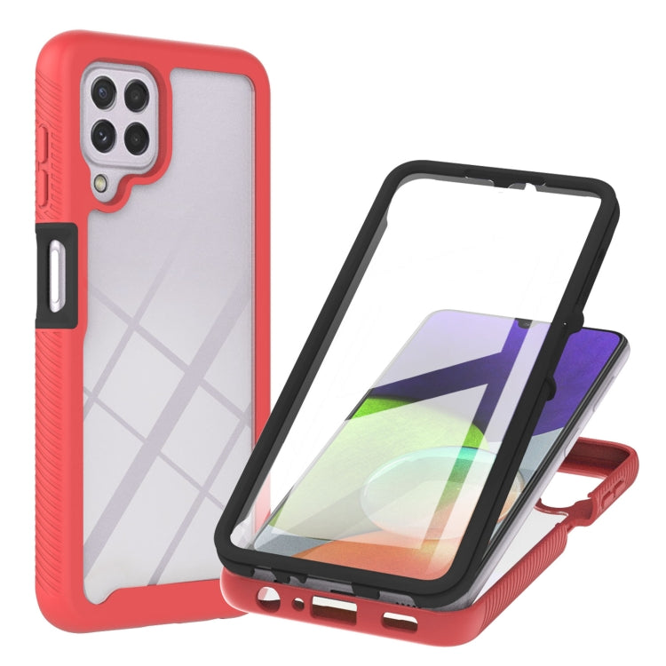 For Samsung Galaxy A22 4G Starry Sky Full Body Hybrid Shockproof Phone Case
