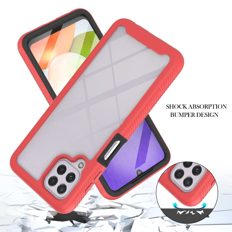 For Samsung Galaxy A22 4G Starry Sky Full Body Hybrid Shockproof Phone Case