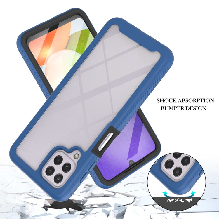 For Samsung Galaxy A22 4G Starry Sky Full Body Hybrid Shockproof Phone Case