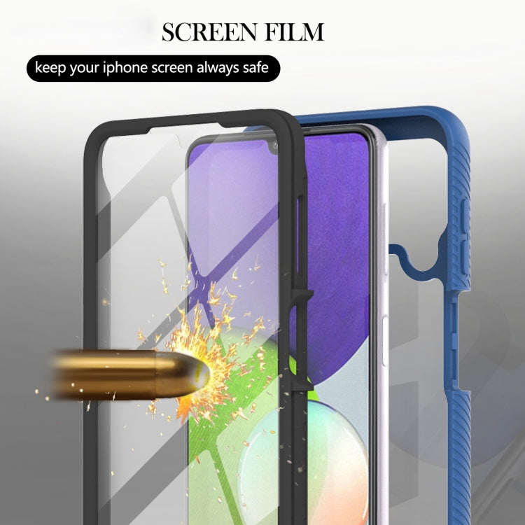 For Samsung Galaxy A22 4G Starry Sky Full Body Hybrid Shockproof Phone Case