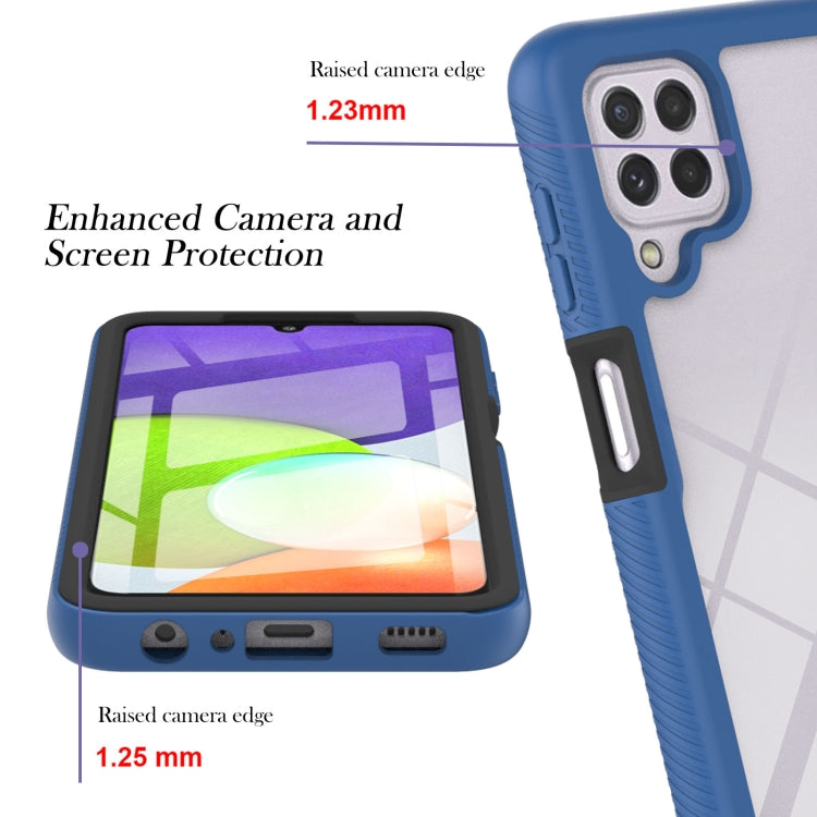 For Samsung Galaxy A22 4G Starry Sky Full Body Hybrid Shockproof Phone Case