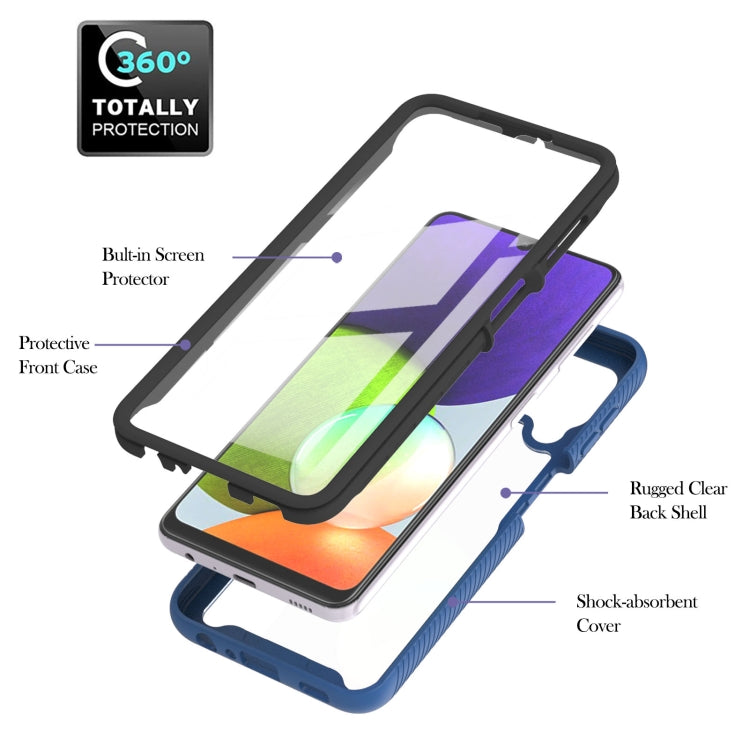 For Samsung Galaxy A22 4G Starry Sky Full Body Hybrid Shockproof Phone Case
