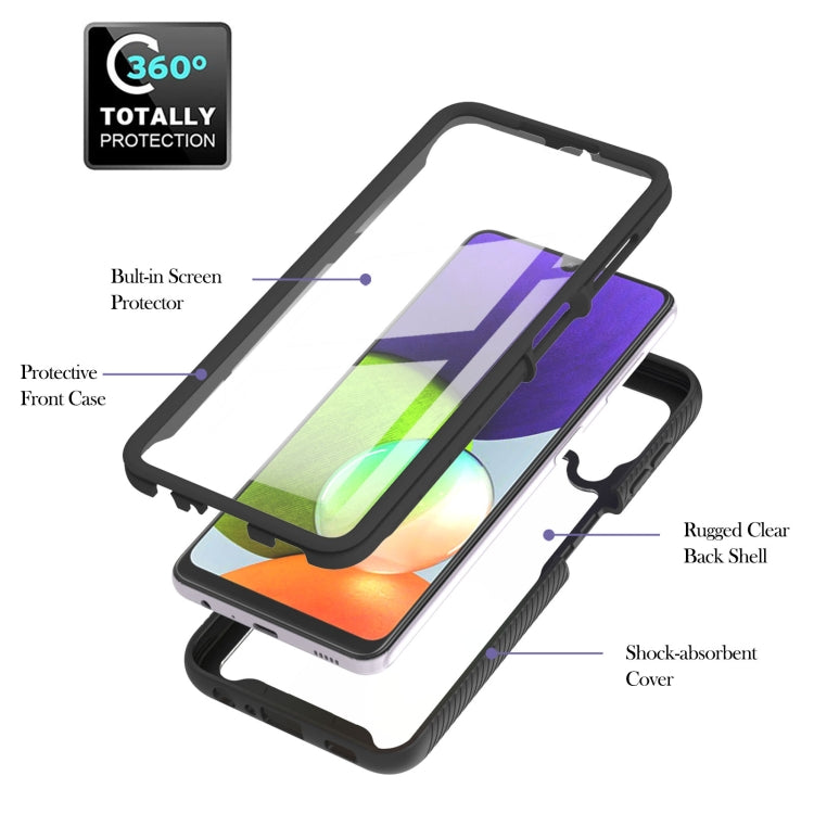 For Samsung Galaxy A22 4G Starry Sky Full Body Hybrid Shockproof Phone Case