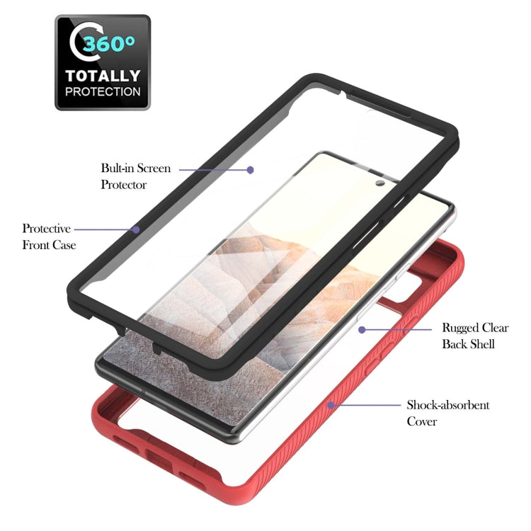 For Google Pixel 6 Starry Sky Full Body Hybrid Shockproof Phone Case