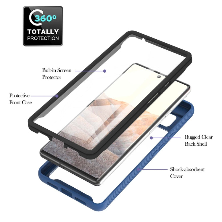 For Google Pixel 6 Starry Sky Full Body Hybrid Shockproof Phone Case