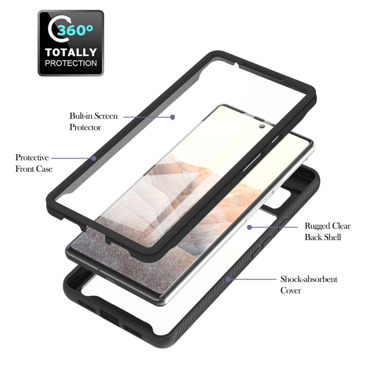 For Google Pixel 6 Starry Sky Full Body Hybrid Shockproof Phone Case
