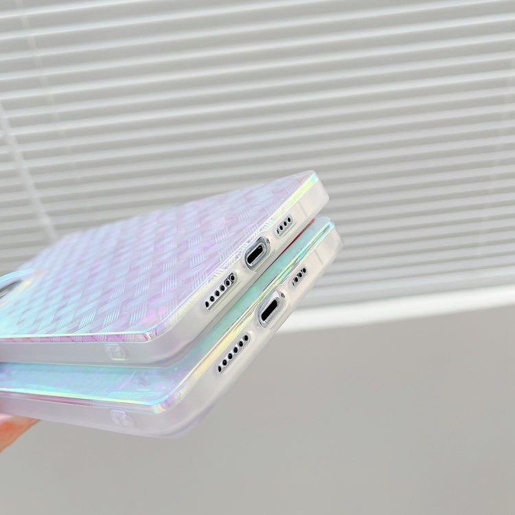 For iPhone 13 Laser Shockproof TPU Protective Case