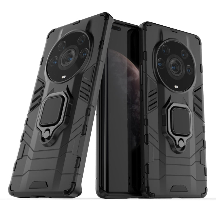 For Honor Magic3 Pro+ PC + TPU Shockproof Protective Case with Magnetic Ring Holder