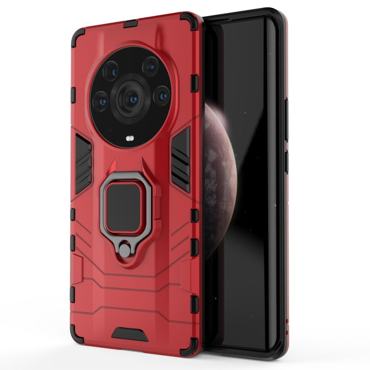 For Honor Magic3 Pro+ PC + TPU Shockproof Protective Case with Magnetic Ring Holder