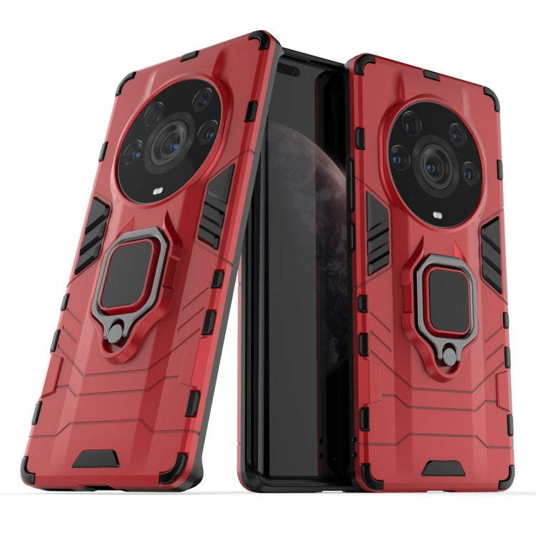 For Honor Magic3 Pro+ PC + TPU Shockproof Protective Case with Magnetic Ring Holder