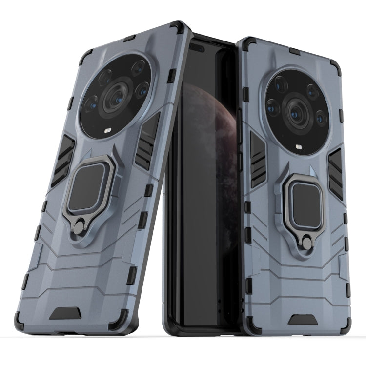For Honor Magic3 Pro+ PC + TPU Shockproof Protective Case with Magnetic Ring Holder