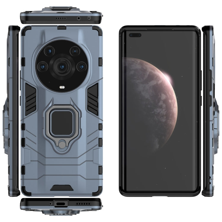 For Honor Magic3 Pro+ PC + TPU Shockproof Protective Case with Magnetic Ring Holder