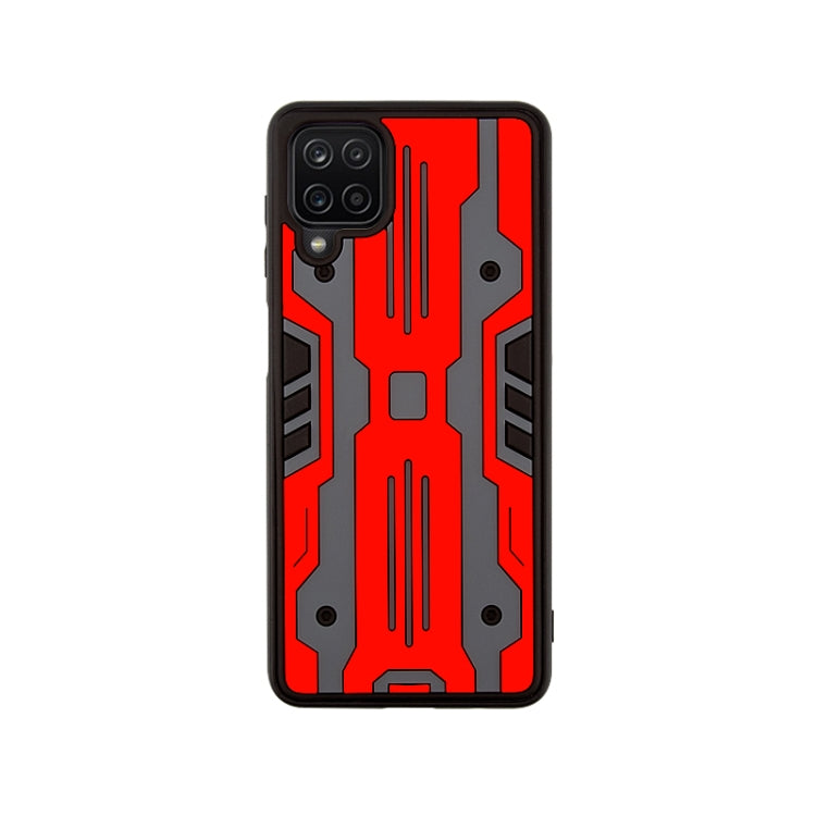 For Samsung Galaxy A12 5G Armor Matte PC + TPU Shockproof Case