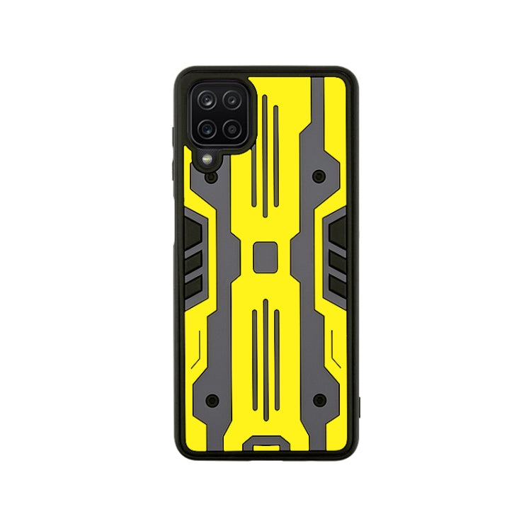 For Samsung Galaxy A12 5G Armor Matte PC + TPU Shockproof Case