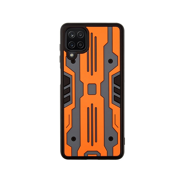 For Samsung Galaxy A12 5G Armor Matte PC + TPU Shockproof Case