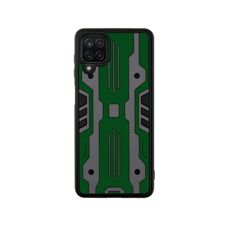 For Samsung Galaxy A12 5G Armor Matte PC + TPU Shockproof Case