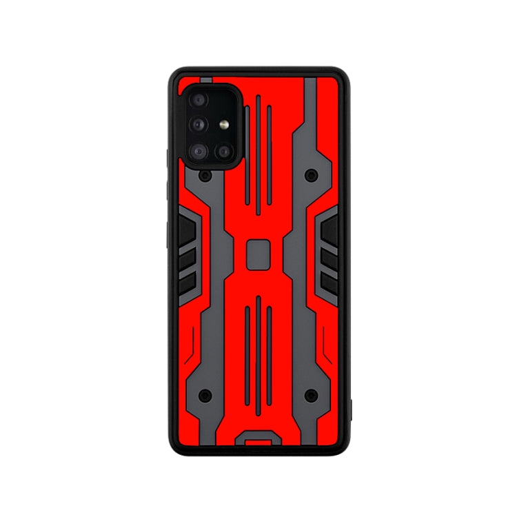 For Samsung Galaxy A51 5G Armor Matte PC + TPU Shockproof Case