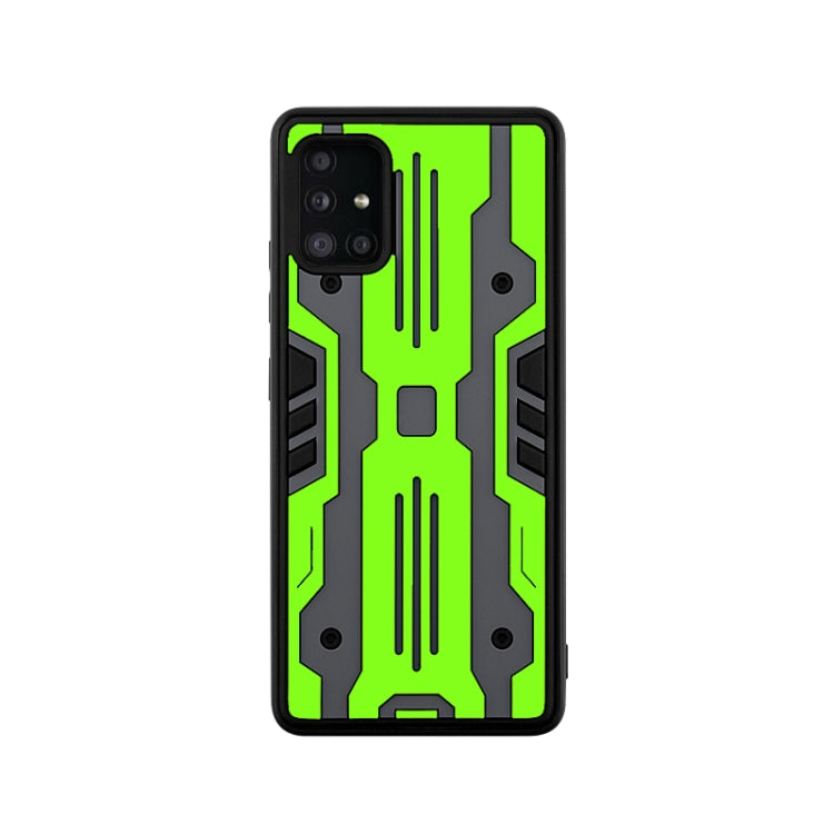 For Samsung Galaxy A51 5G Armor Matte PC + TPU Shockproof Case