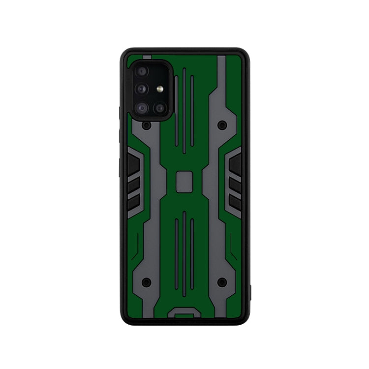 For Samsung Galaxy A51 5G Armor Matte PC + TPU Shockproof Case