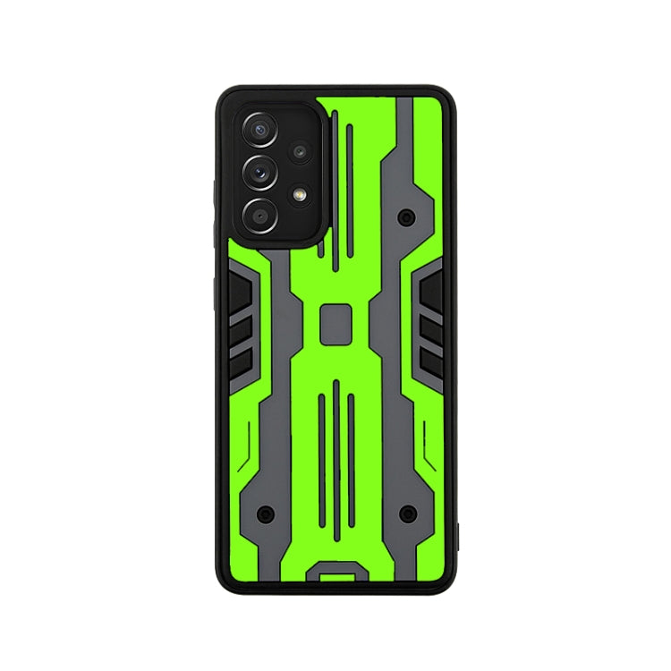 For Samsung Galaxy A52 Armor Matte PC + TPU Shockproof Case