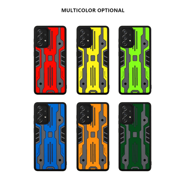 For Samsung Galaxy A52 Armor Matte PC + TPU Shockproof Case