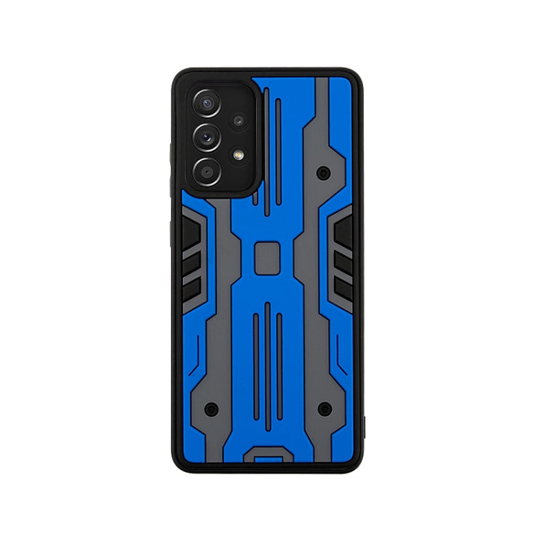 For Samsung Galaxy A52 Armor Matte PC + TPU Shockproof Case