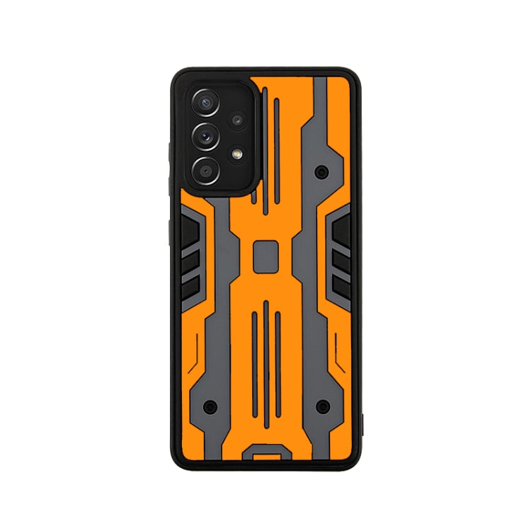 For Samsung Galaxy A52 Armor Matte PC + TPU Shockproof Case