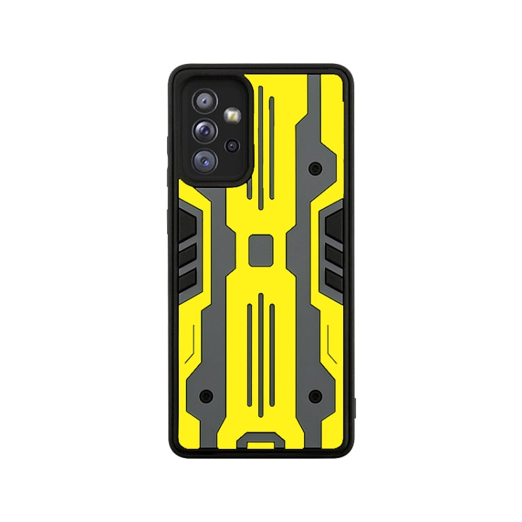 For Samsung Galaxy A72 Armor Matte PC + TPU Shockproof Case