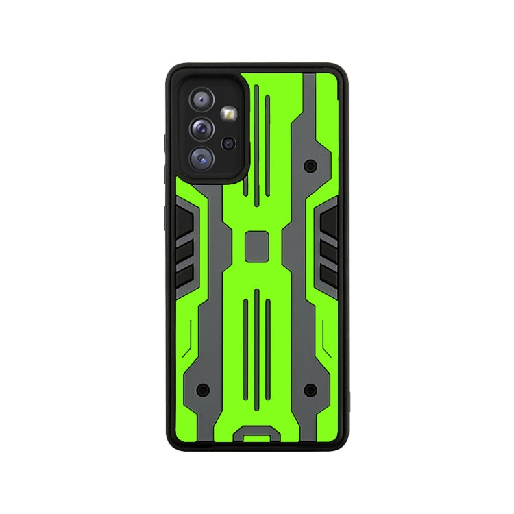 For Samsung Galaxy A72 Armor Matte PC + TPU Shockproof Case