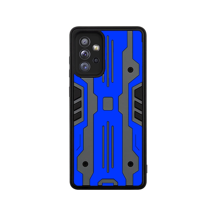 For Samsung Galaxy A72 Armor Matte PC + TPU Shockproof Case