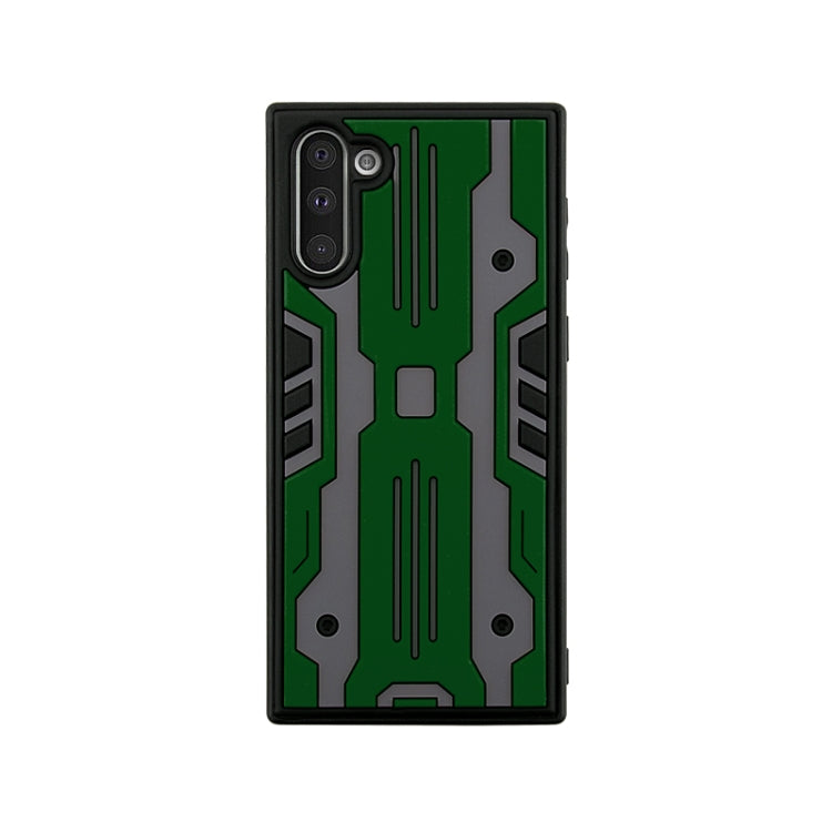 For Samsung Galaxy Note10 Armor Matte PC + TPU Shockproof Case