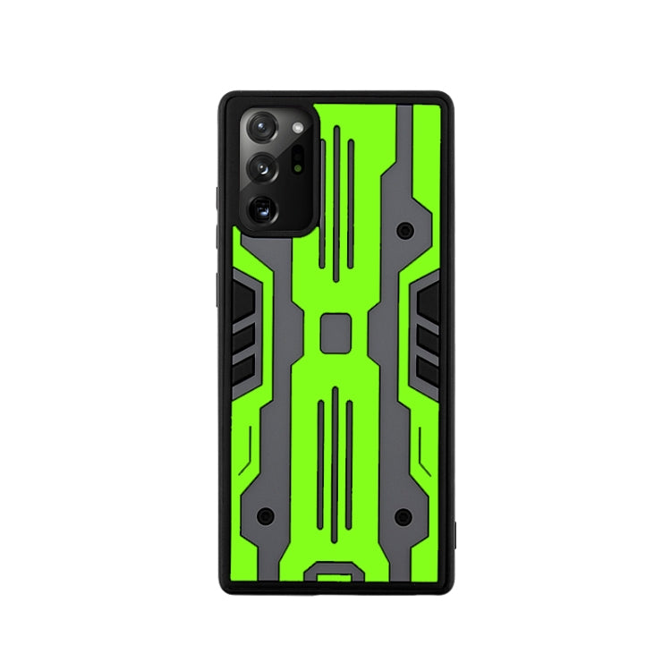 For Samsung Galaxy Note20 Armor Matte PC + TPU Shockproof Case