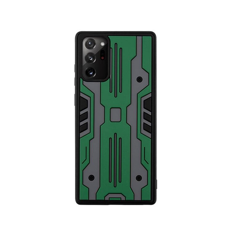 For Samsung Galaxy Note20 Armor Matte PC + TPU Shockproof Case