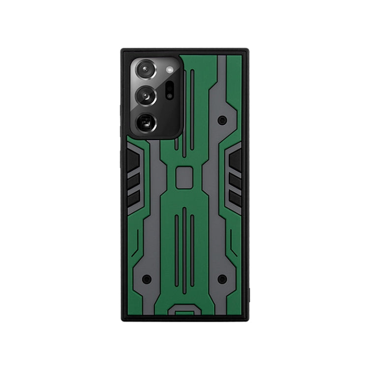 For Samsung Galaxy Note20 Ultra Armor Matte PC + TPU Shockproof Case