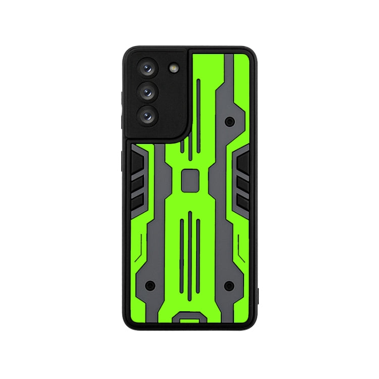 For Samsung Galaxy S21 5G Armor Matte PC + TPU Shockproof Case