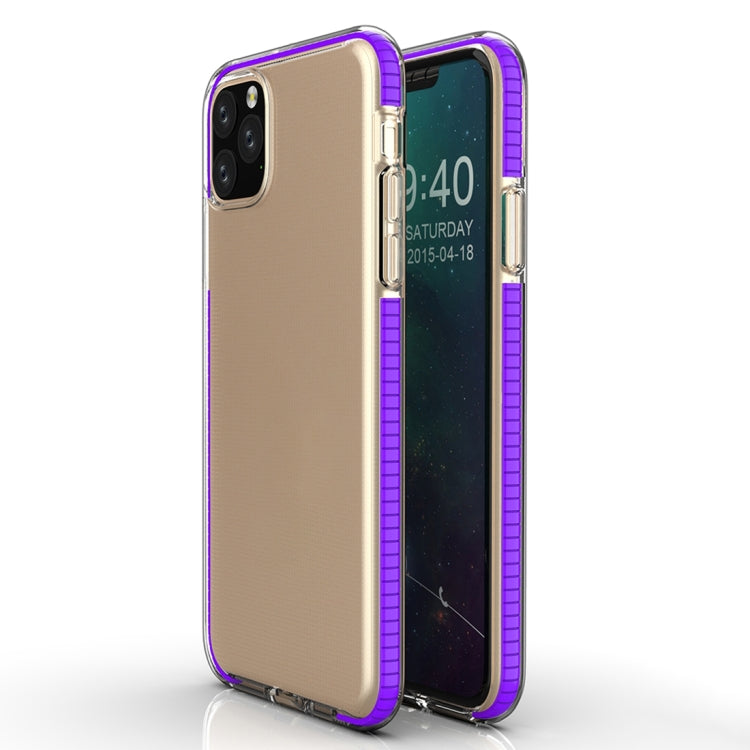 For iPhone 11 Pro TPU Two-color Drop-proof Protective Case