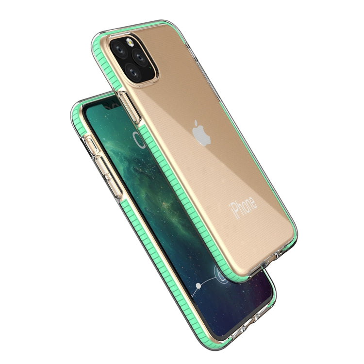 For iPhone 11 Pro Max TPU Two-color Drop-proof Protective Case