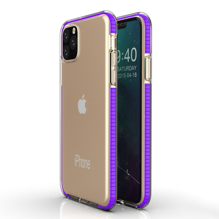 For iPhone 11 Pro Max TPU Two-color Drop-proof Protective Case