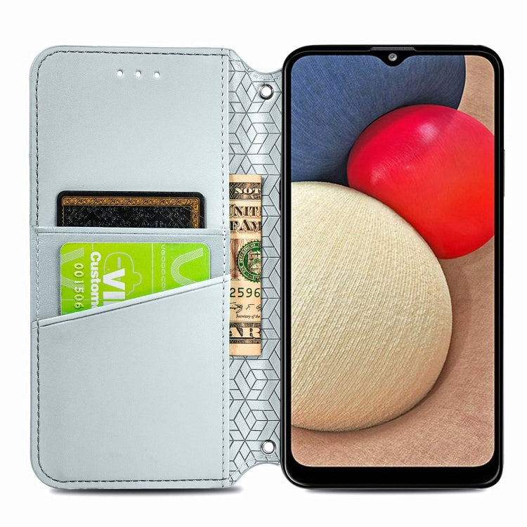 For Samsung Galaxy A03s 166mm Blooming Mandala Embossed Pattern Magnetic Horizontal Flip Leather Case with Holder & Card Slots & Wallet