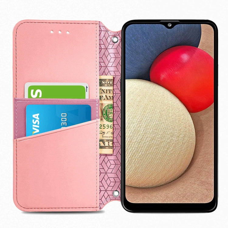 For Samsung Galaxy A03s 166mm Blooming Mandala Embossed Pattern Magnetic Horizontal Flip Leather Case with Holder & Card Slots & Wallet