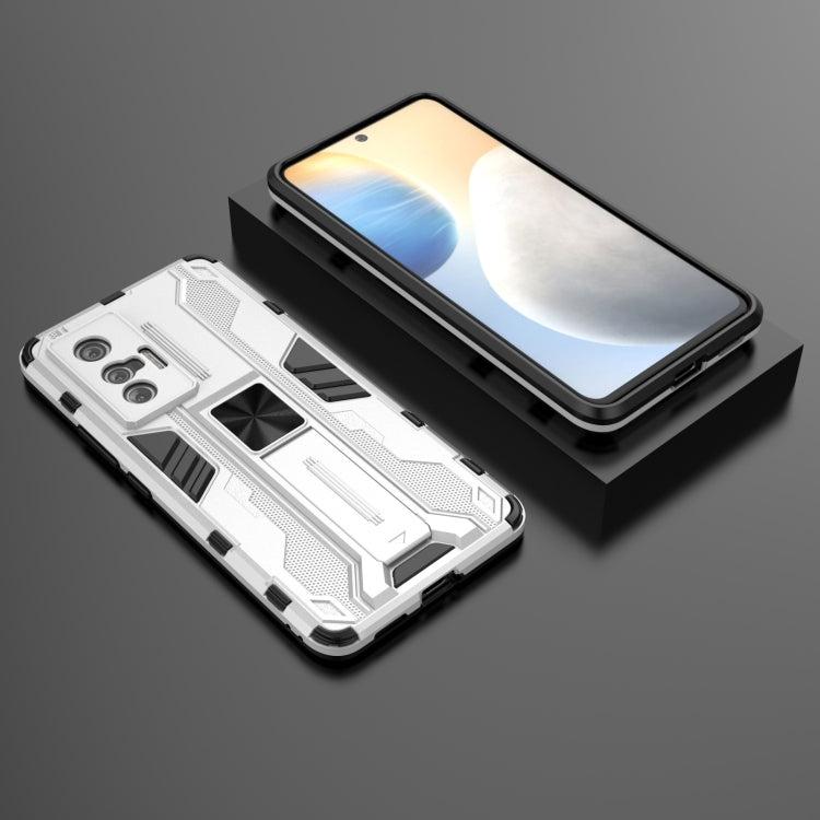 For vivo X70 Supersonic PC + TPU Shock-proof Protective Case with Holder