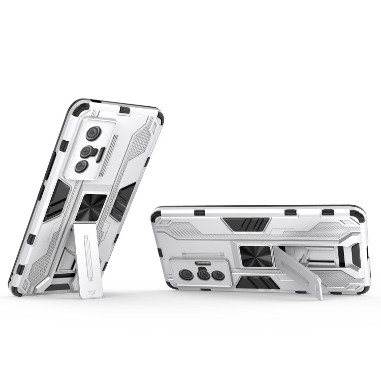 For vivo X70 Supersonic PC + TPU Shock-proof Protective Case with Holder