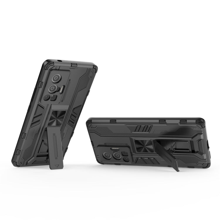 For vivo X70 Pro Supersonic PC + TPU Shock-proof Protective Case with Holder