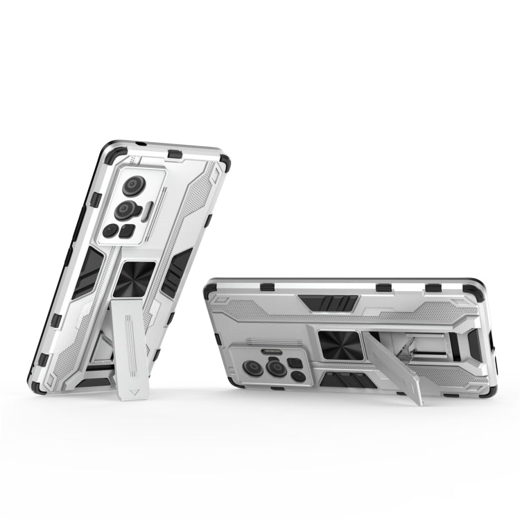 For vivo X70 Pro Supersonic PC + TPU Shock-proof Protective Case with Holder