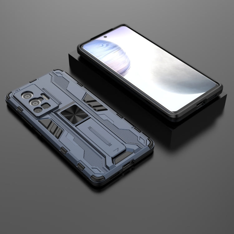 For vivo X70 Pro Supersonic PC + TPU Shock-proof Protective Case with Holder
