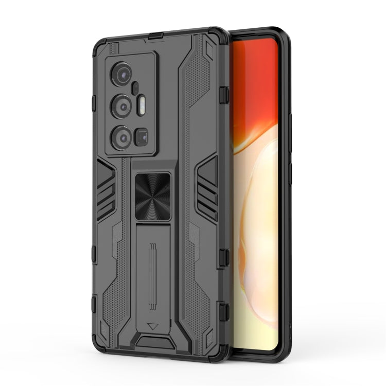 For vivo X70 Pro+ Supersonic PC + TPU Shock-proof Protective Case with Holder