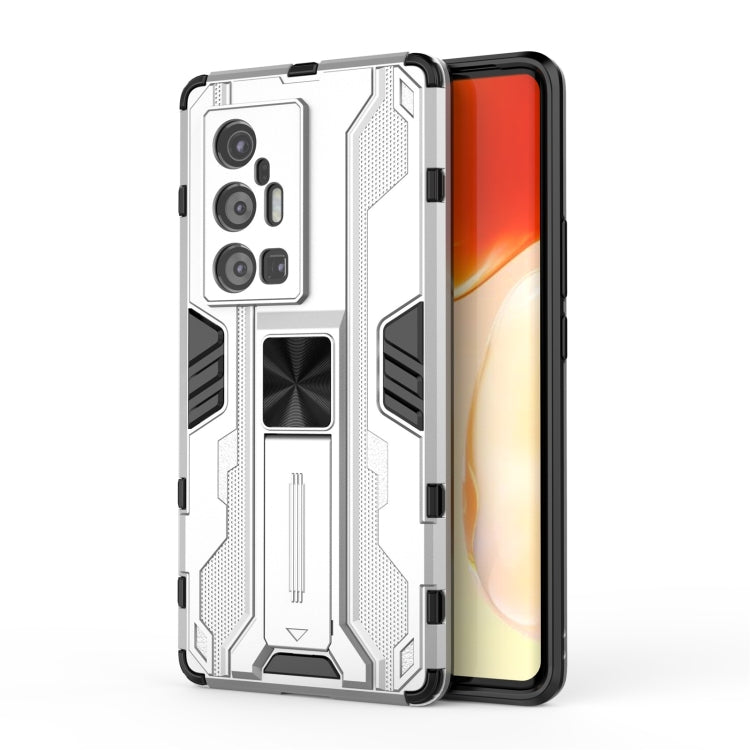 For vivo X70 Pro+ Supersonic PC + TPU Shock-proof Protective Case with Holder