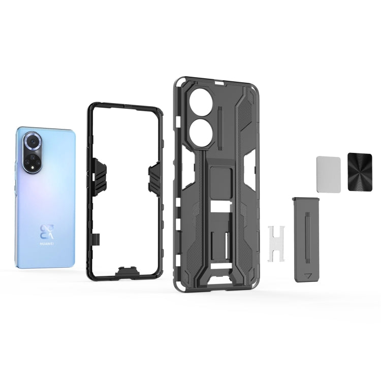 For Huawei nova 9 Supersonic PC + TPU Shock-proof Protective Case with Holder