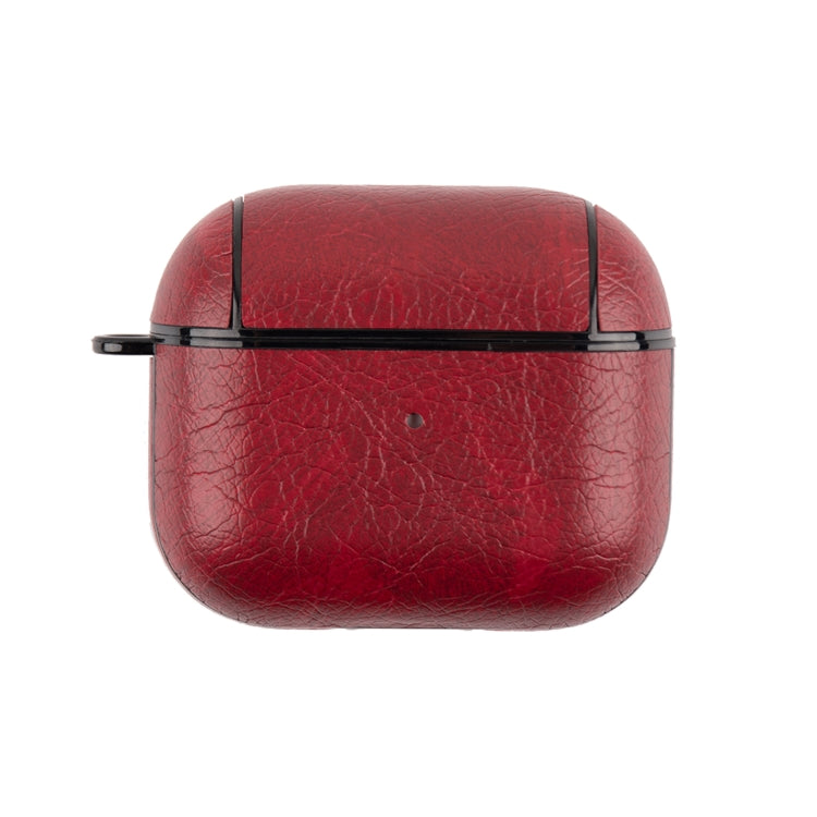 Wireless Earphone Leather Shockproof Protective Case for AirPods 3